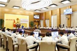 Phiên họp thứ 37 của Ủy ban Thường vụ Quốc hội sẽ cho ý kiến về nhiều dự án luật